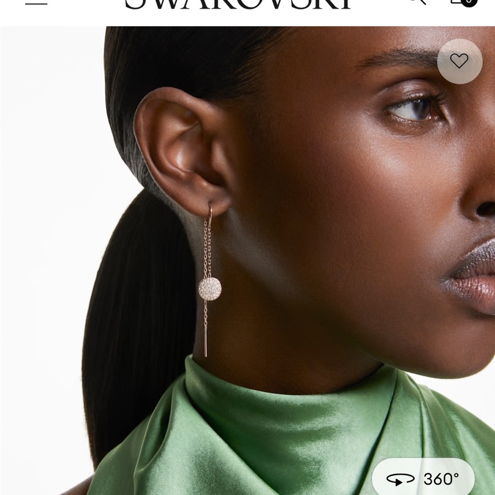 Swarovski Meteora Rose gold Earrings